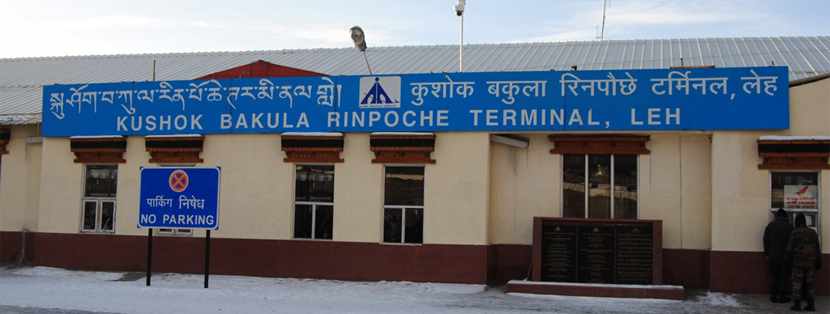Day 1 - Arrive at Kushok Bakula Rimpochee Leh Airport. 